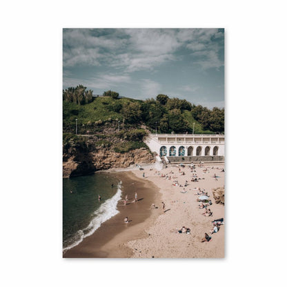 Manifesto della spiaggia di Biarritz