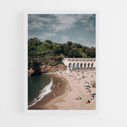 Manifesto della spiaggia di Biarritz