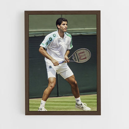 pete-sampras-4 cadre Bois foncé