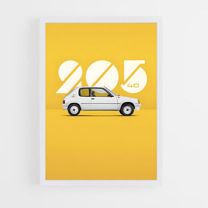 peugeot-3 cadre Blanc