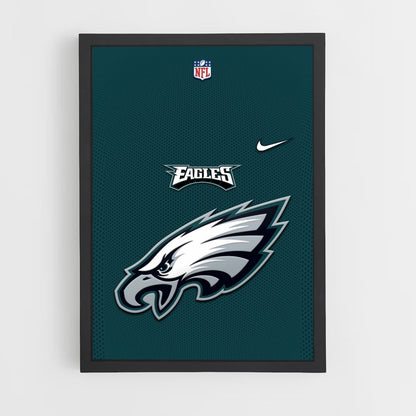 Poster Nike dei Philadelphia Eagles