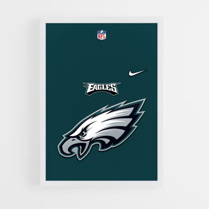 Poster Nike dei Philadelphia Eagles