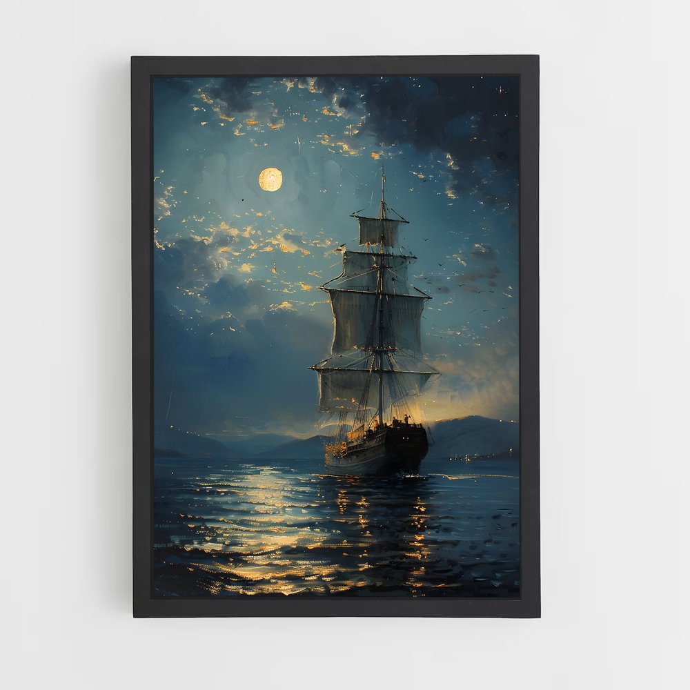 pirate-boat-6 cadre Noir