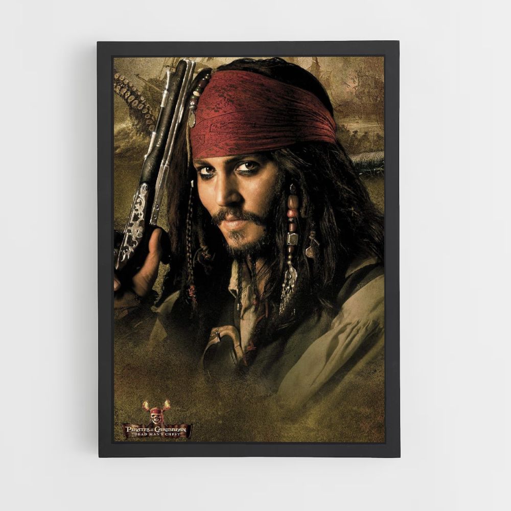 Poster della pistola di Jack Sparrow