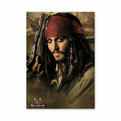 Poster della pistola di Jack Sparrow