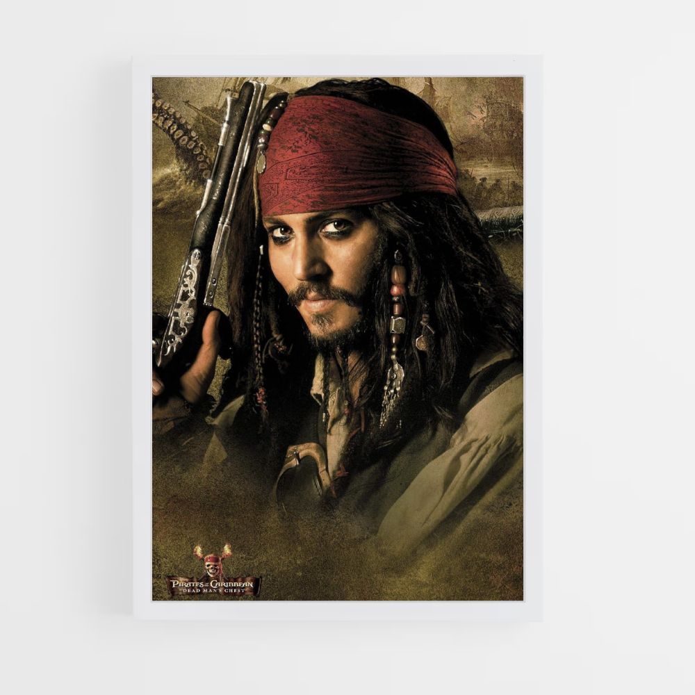 Poster della pistola di Jack Sparrow