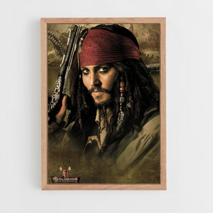 Poster della pistola di Jack Sparrow