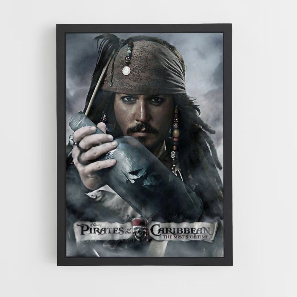 Poster Bottiglia Pirati dei Caraibi