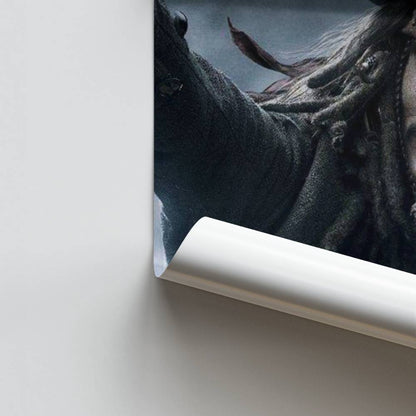 Poster Jack Sparrow grigio