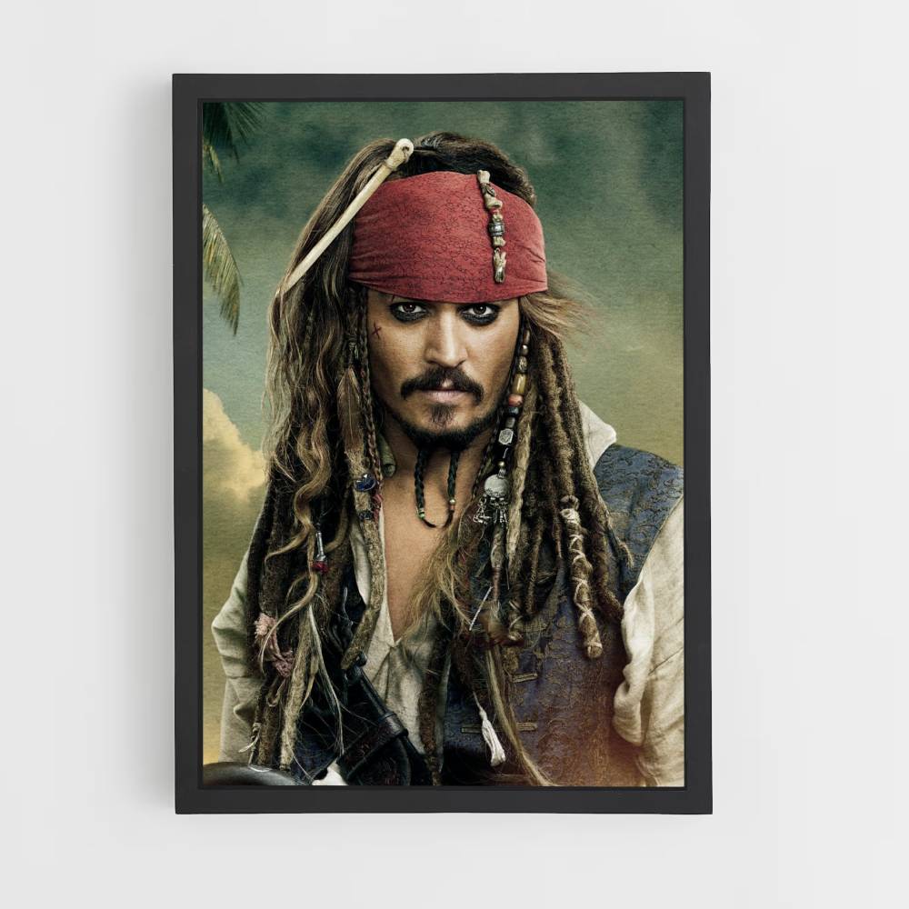 Poster Ritratto di Jack Sparrow