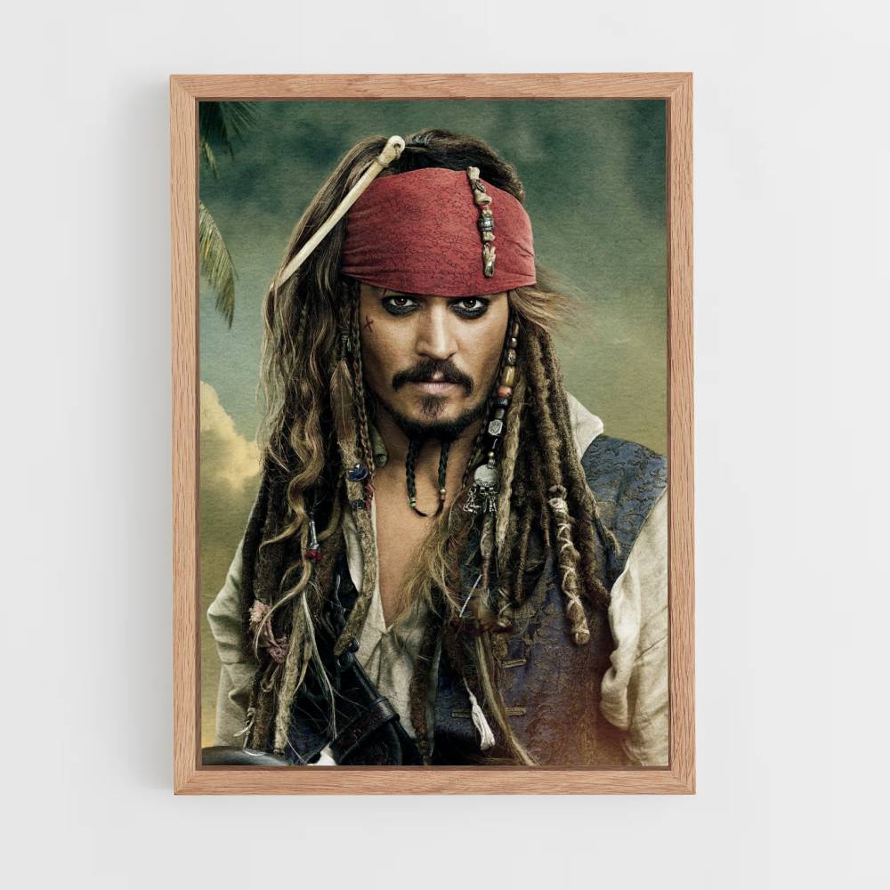 Poster Ritratto di Jack Sparrow