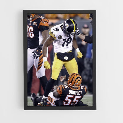 Poster della partita degli Steelers