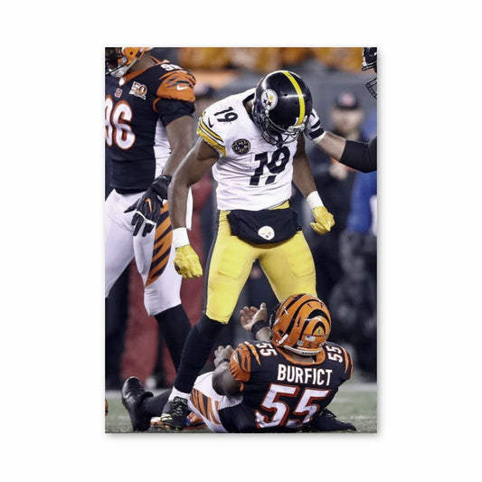 Poster della partita degli Steelers