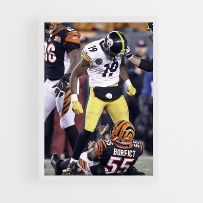 Poster della partita degli Steelers