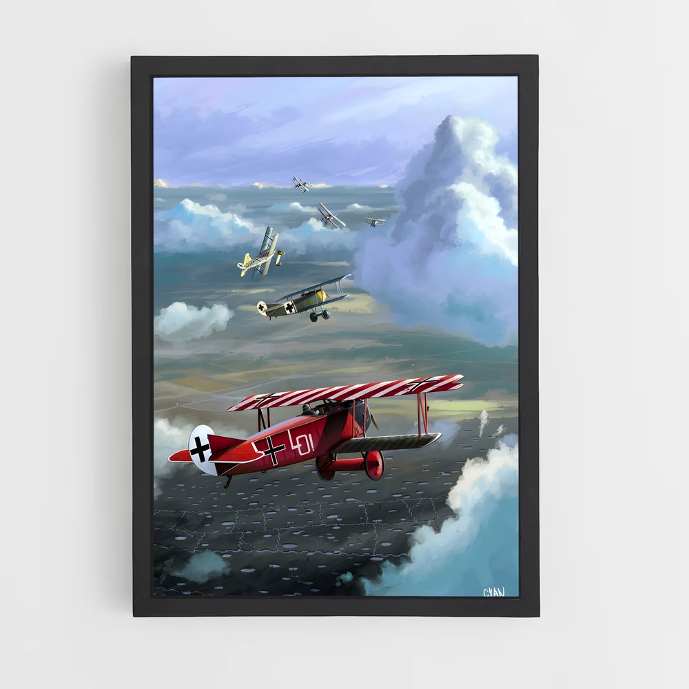 plane-2 cadre Noir