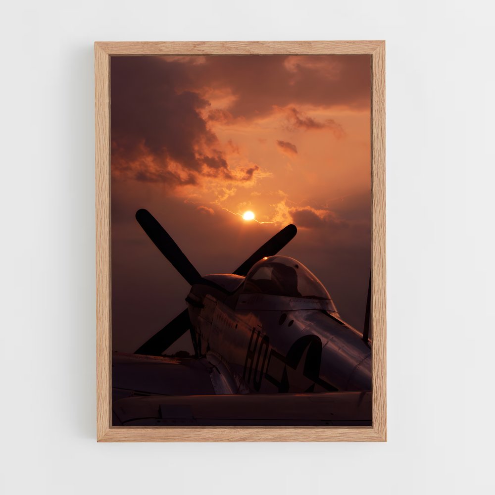 plane-3 cadre Bois clair