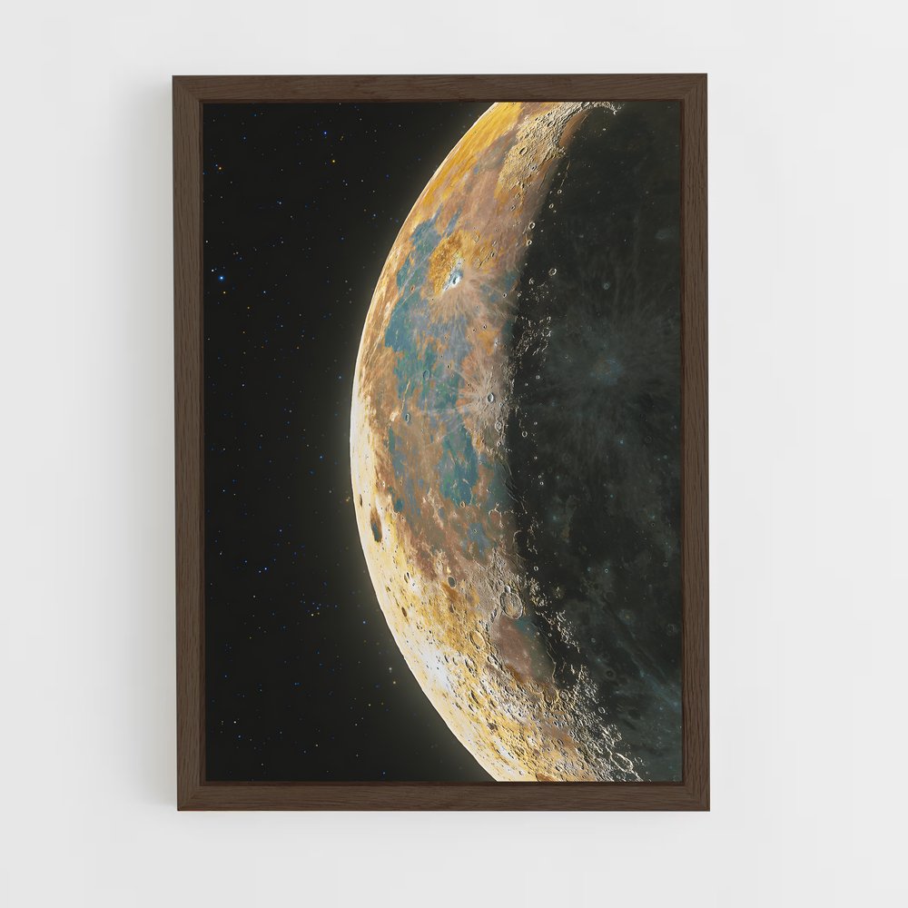 planet-12 cadre Bois foncé