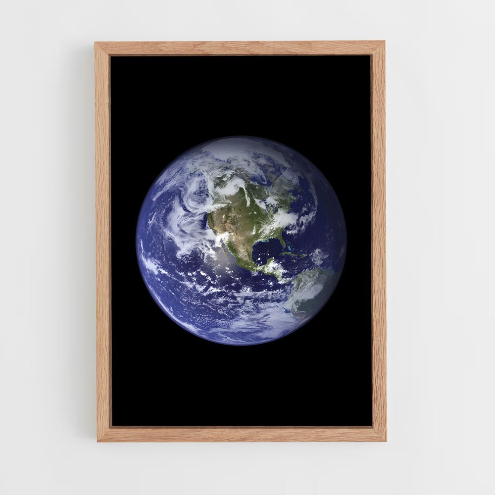 planet-8 cadre Bois clair