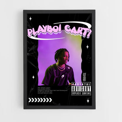 playboy-carti-3 cadre Noir