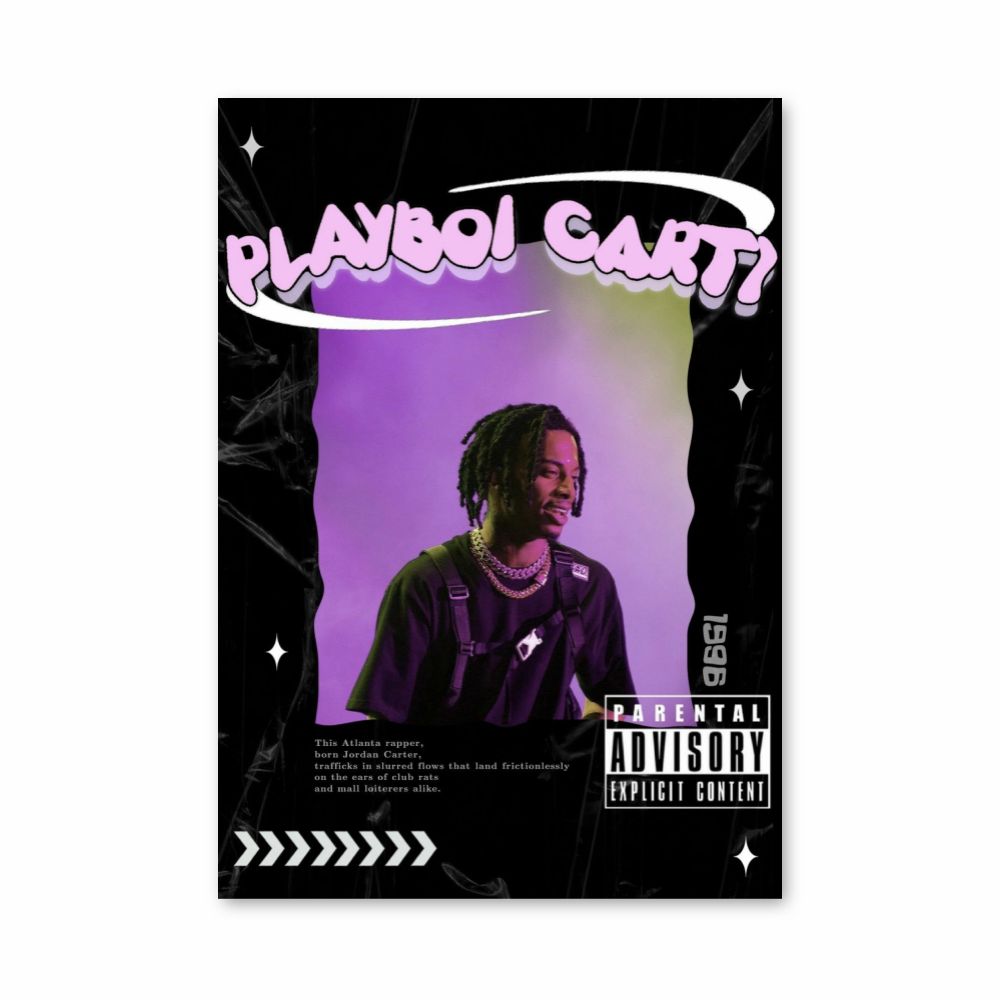 Poster Playboy Carti Viola