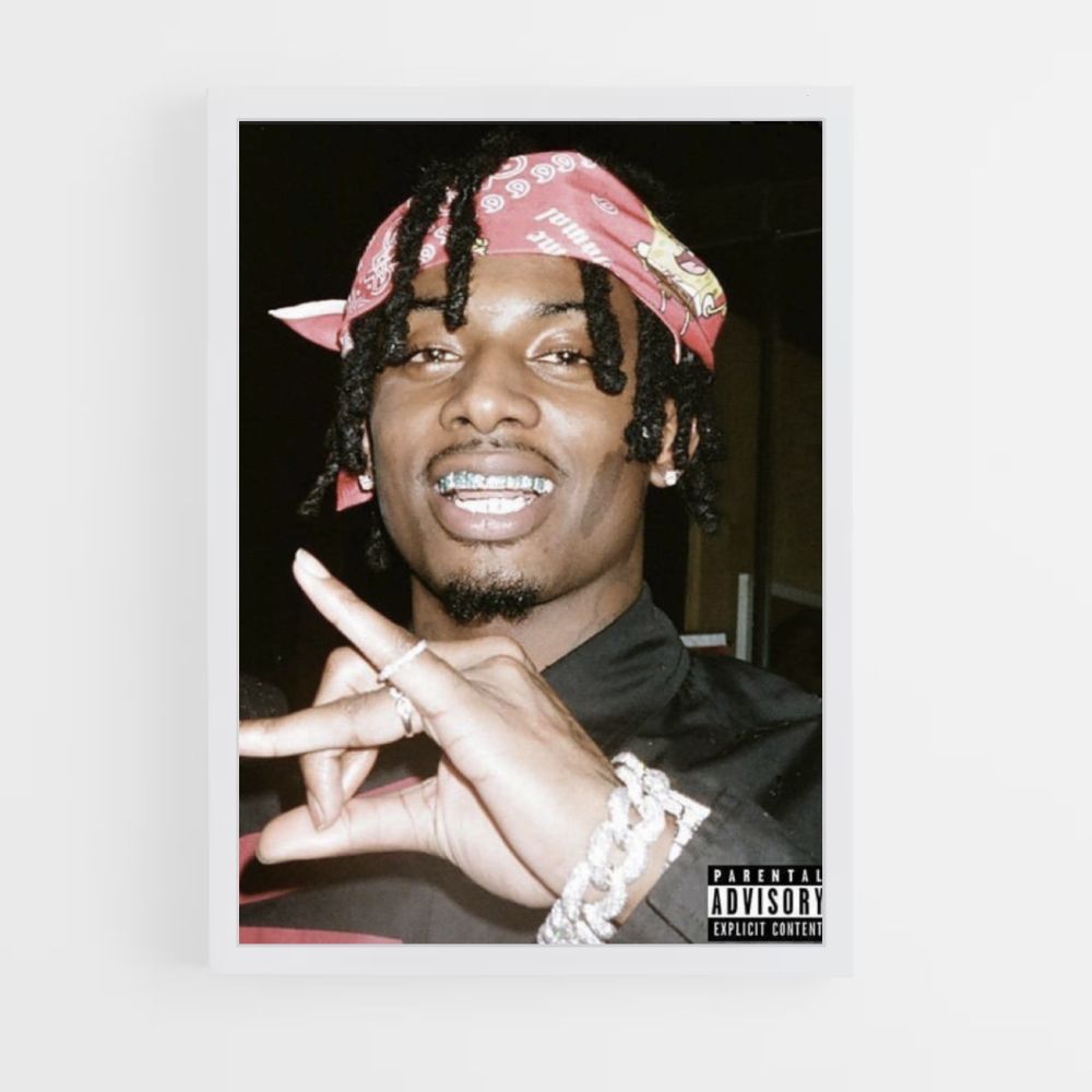 Poster della bandana di Playboy Carti