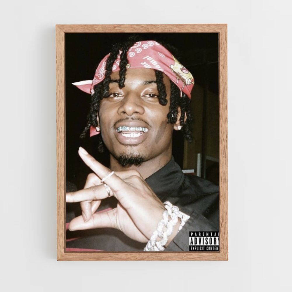 Poster della bandana di Playboy Carti