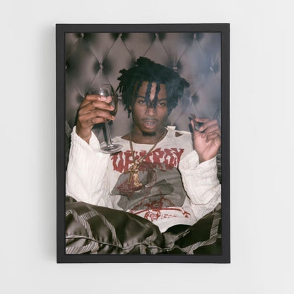 Poster Playboy Carti Fumo