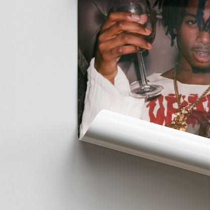 Poster Playboy Carti Fumo