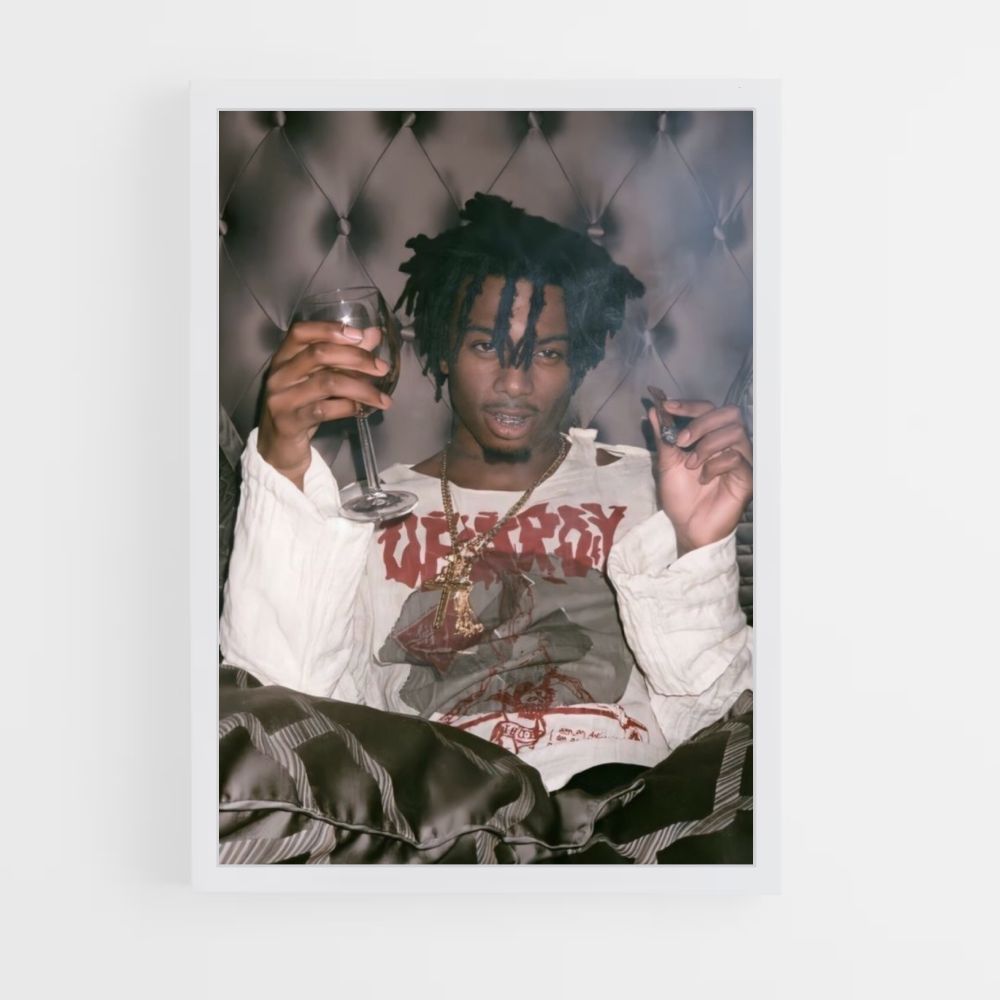 Poster Playboy Carti Fumo