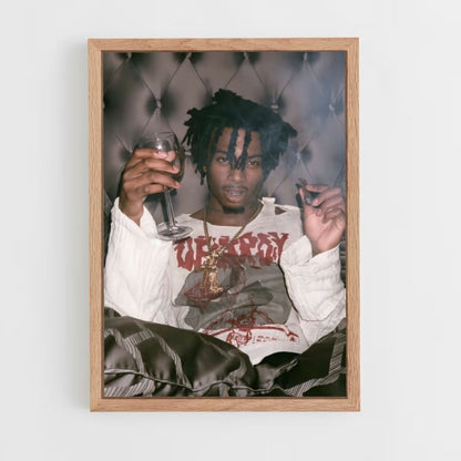 Poster Playboy Carti Fumo