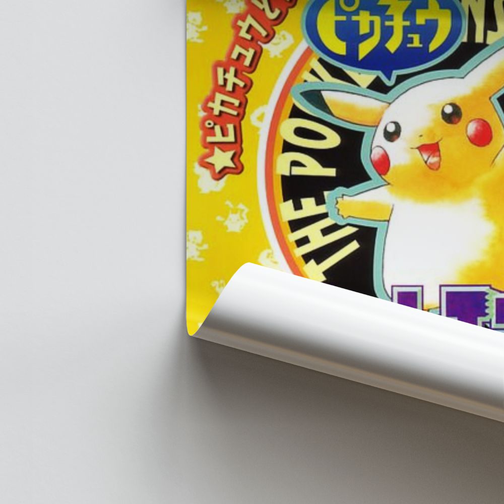 Poster Pikachu Giappone