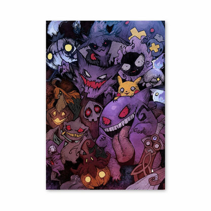 Poster Pokemon Fantasmi