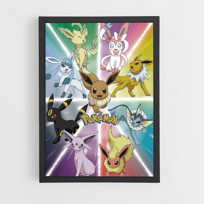 Poster Evoluzioni di Eevee