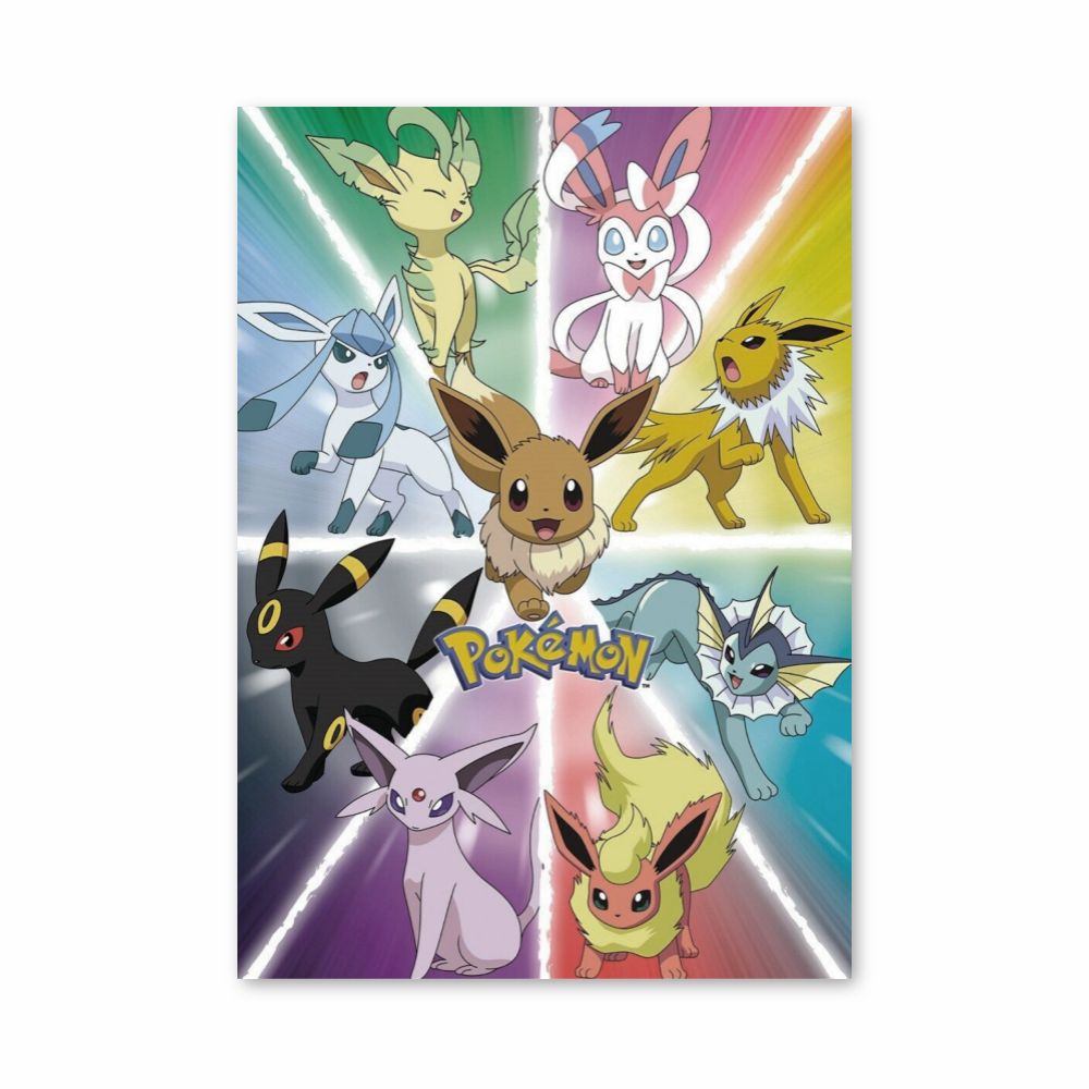 Poster Evoluzioni di Eevee