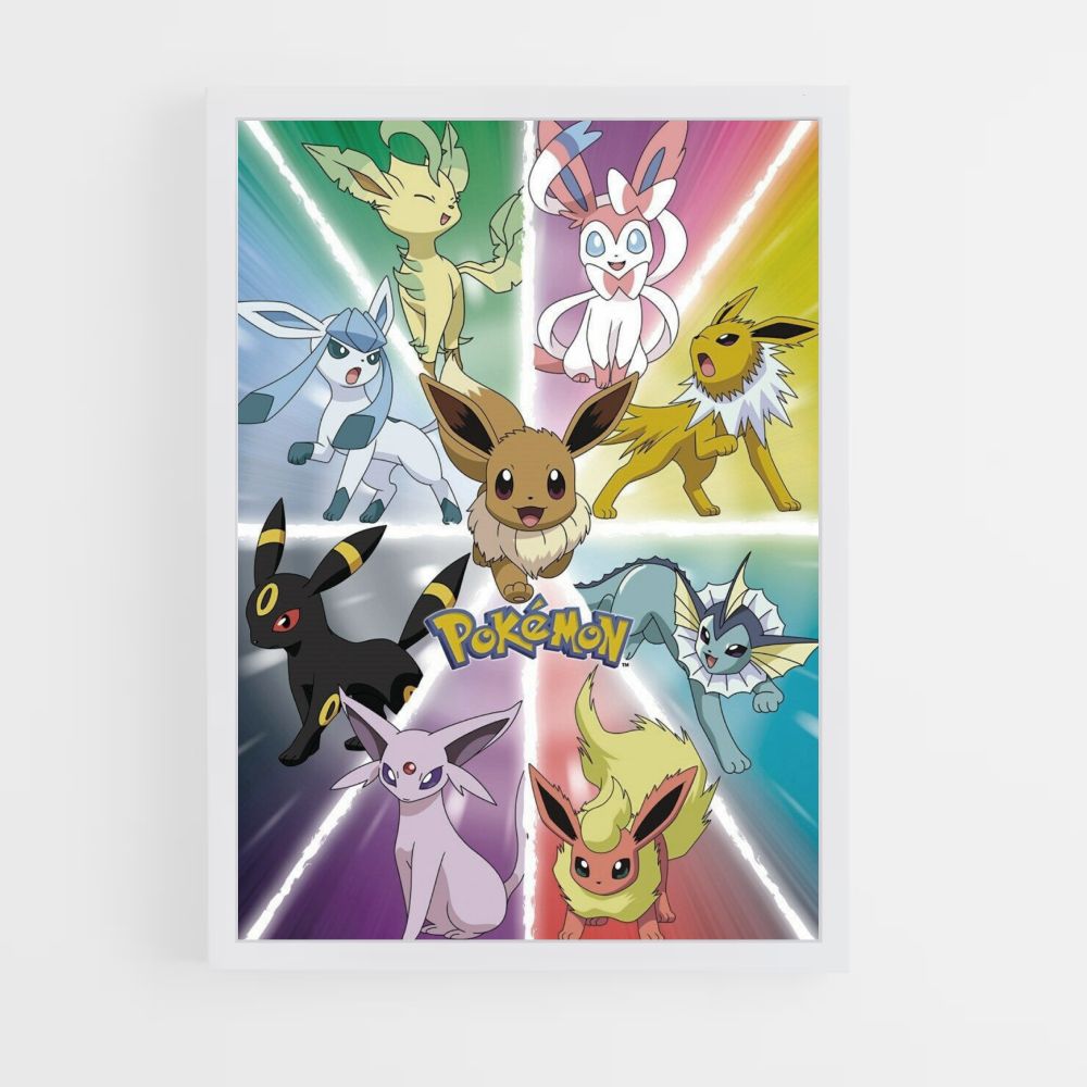 Poster Evoluzioni di Eevee