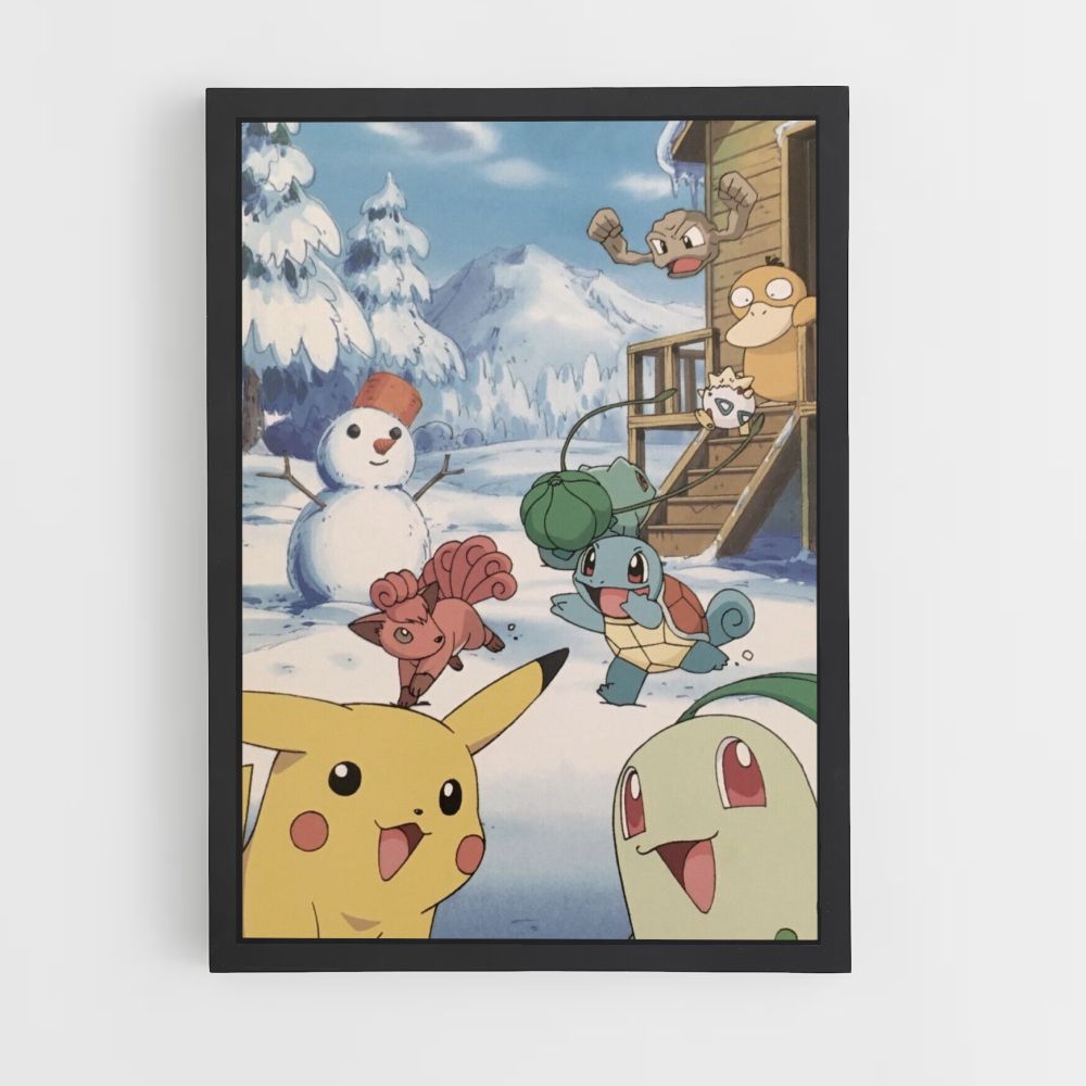 Poster Pokemon retrò