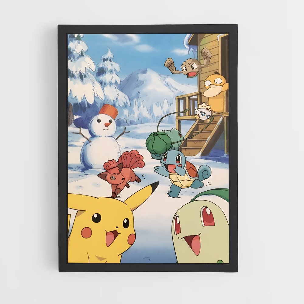 pokemon-13 cadre Noir