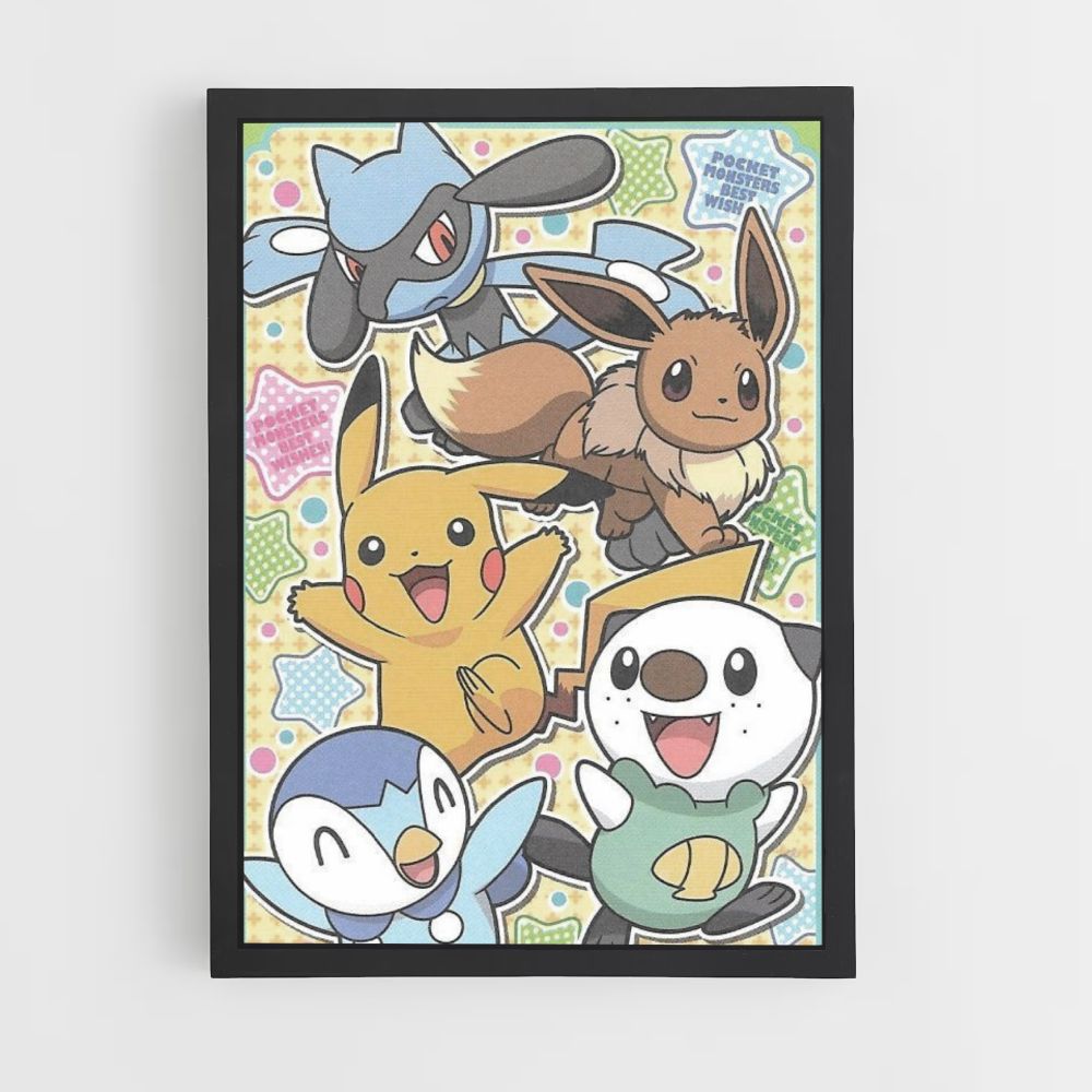 Poster Pokemon vintage