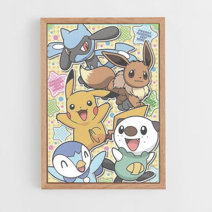 Poster Pokemon vintage