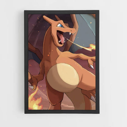 Poster Attacco di Charizard