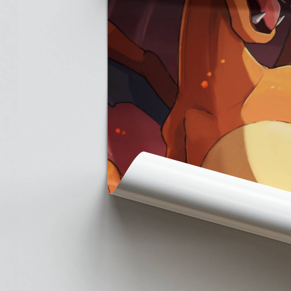 Poster Attacco di Charizard