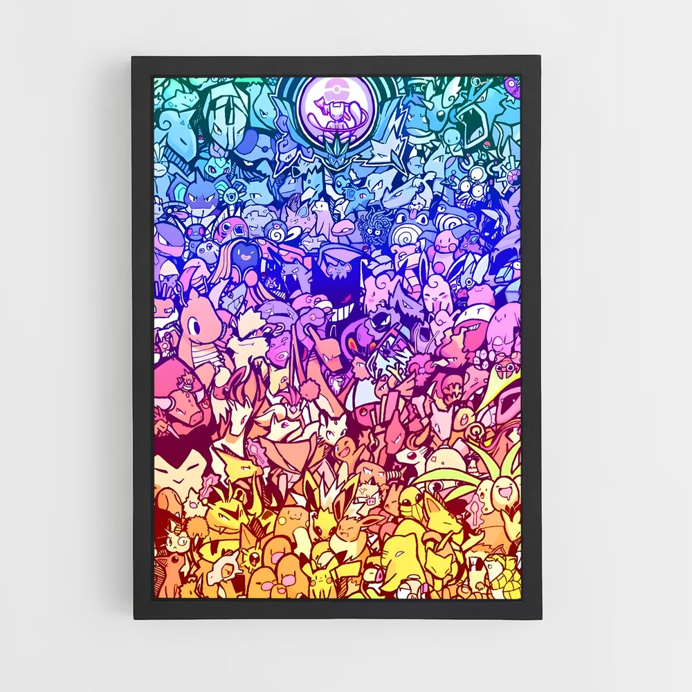 pokemon-2 cadre Noir