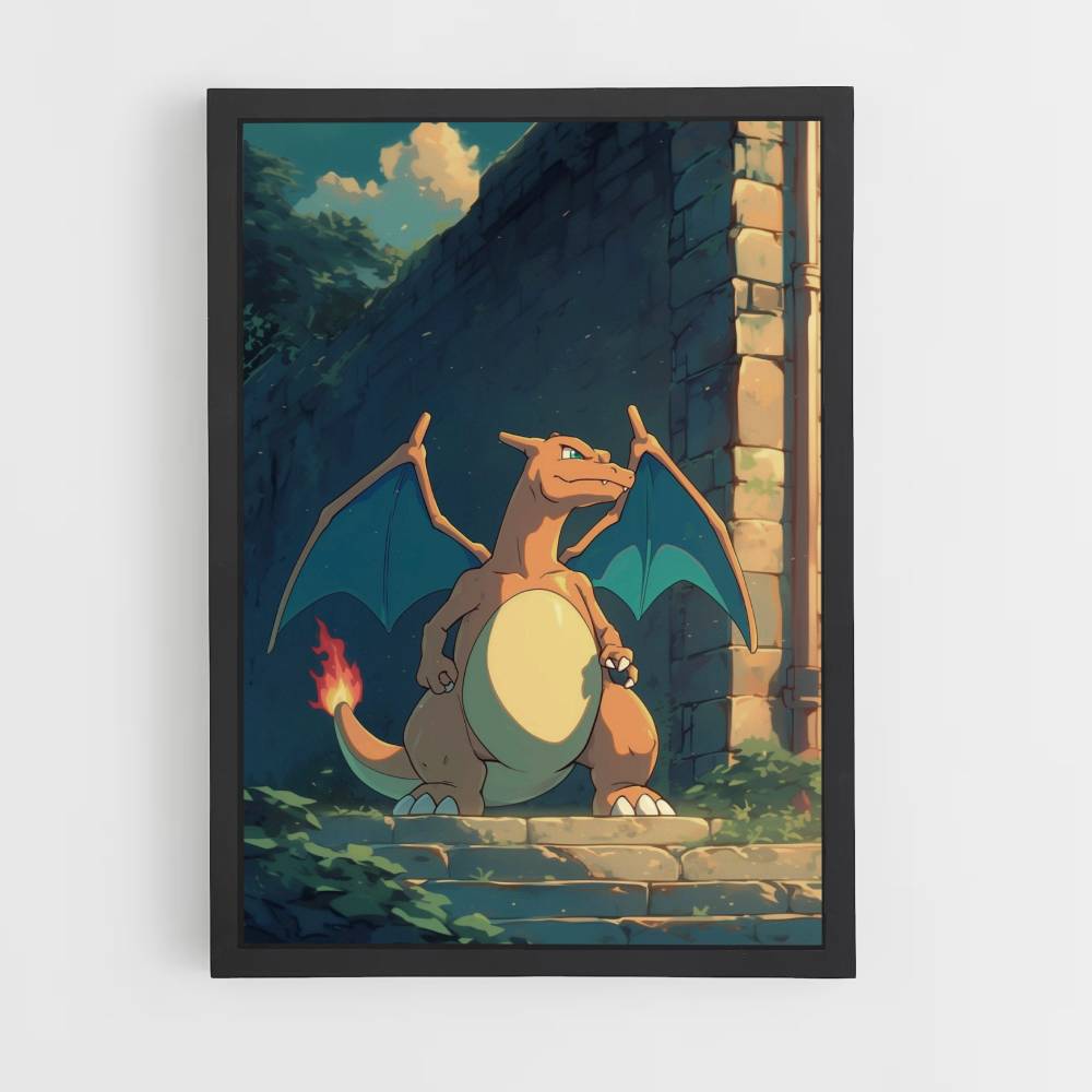 Poster Estetica di Charizard