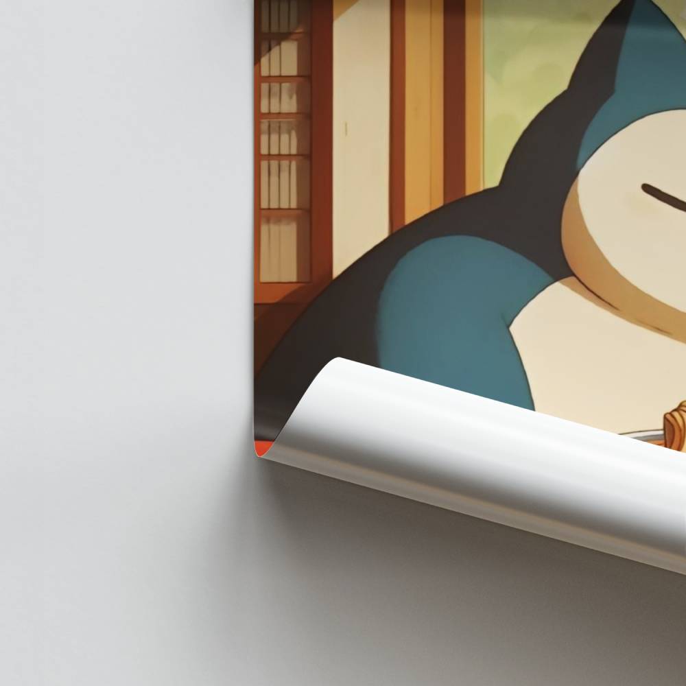 Poster Ramen di Snorlax