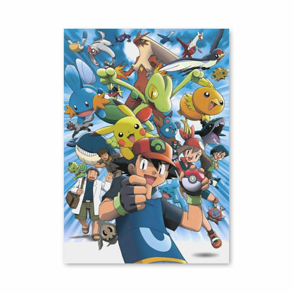 Poster Pokemon di terza generazione