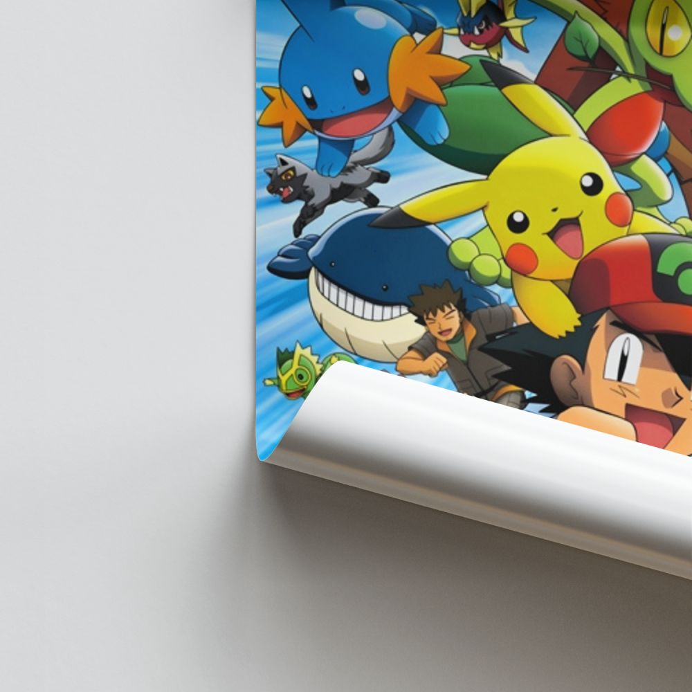 Poster Pokemon di terza generazione