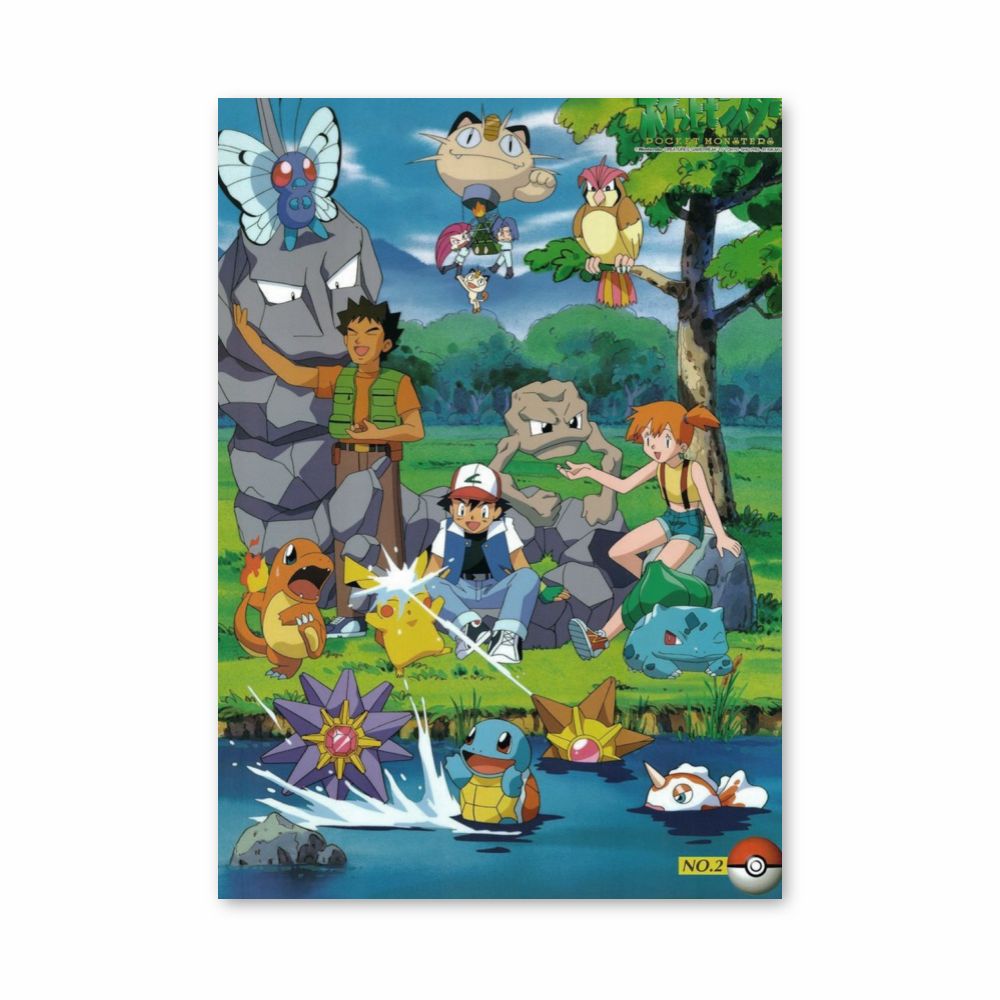 Poster Copertina dei Pokémon