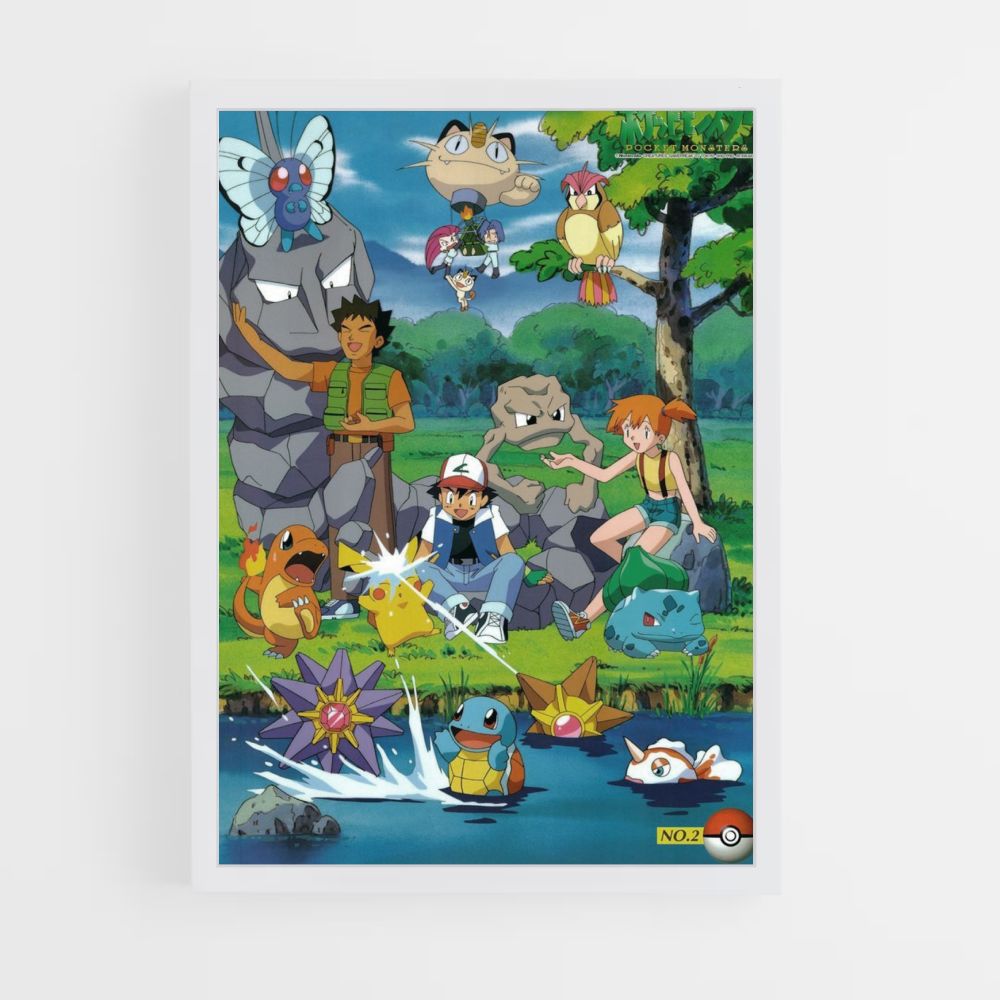 Poster Copertina dei Pokémon