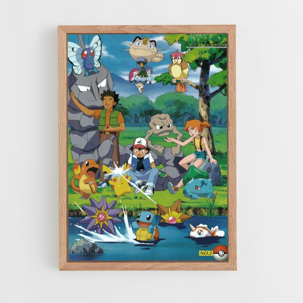 Poster Copertina dei Pokémon