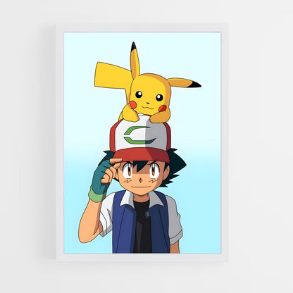 pokemon-8 cadre Blanc